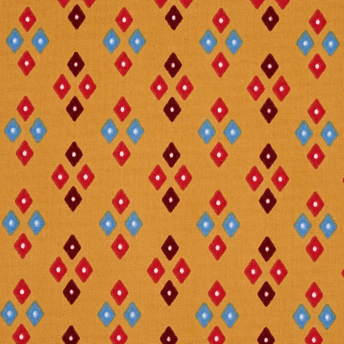 Schumacher 179970 Anastasia Mustard fabric swatch