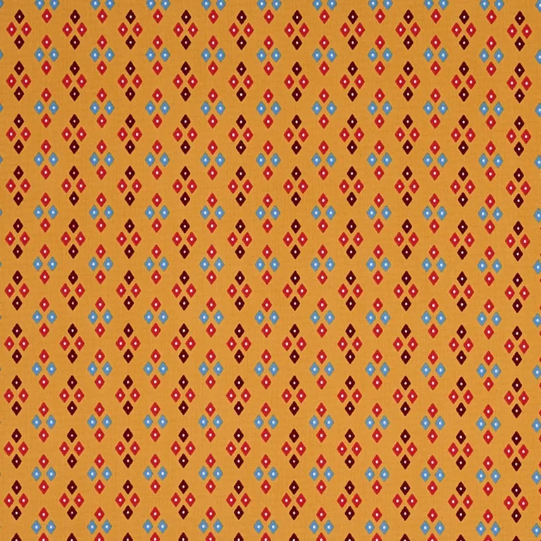 Schumacher 179970 Anastasia Mustard fabric swatch