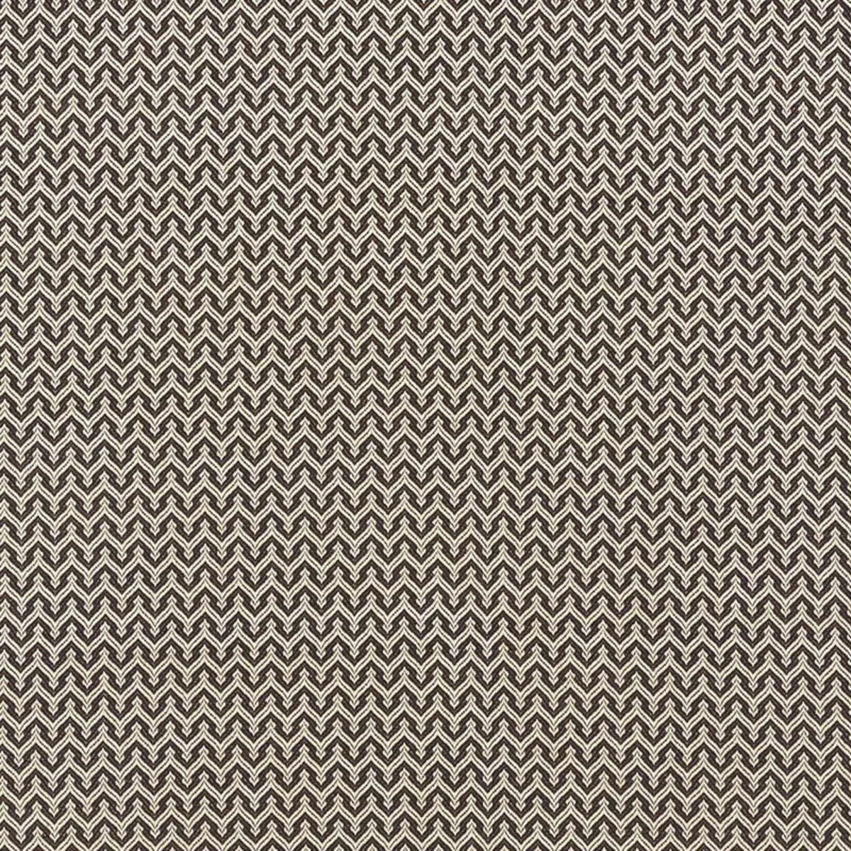 Schumacher 71602 Anatole Charcoal fabric swatch