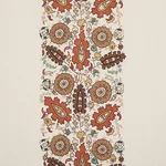 Schumacher 80751 Anatolia Embroidery Autumn fabric swatch