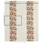 Schumacher 80751 Anatolia Embroidery Autumn fabric swatch