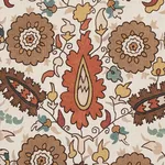 Schumacher 80751 Anatolia Embroidery Autumn fabric swatch