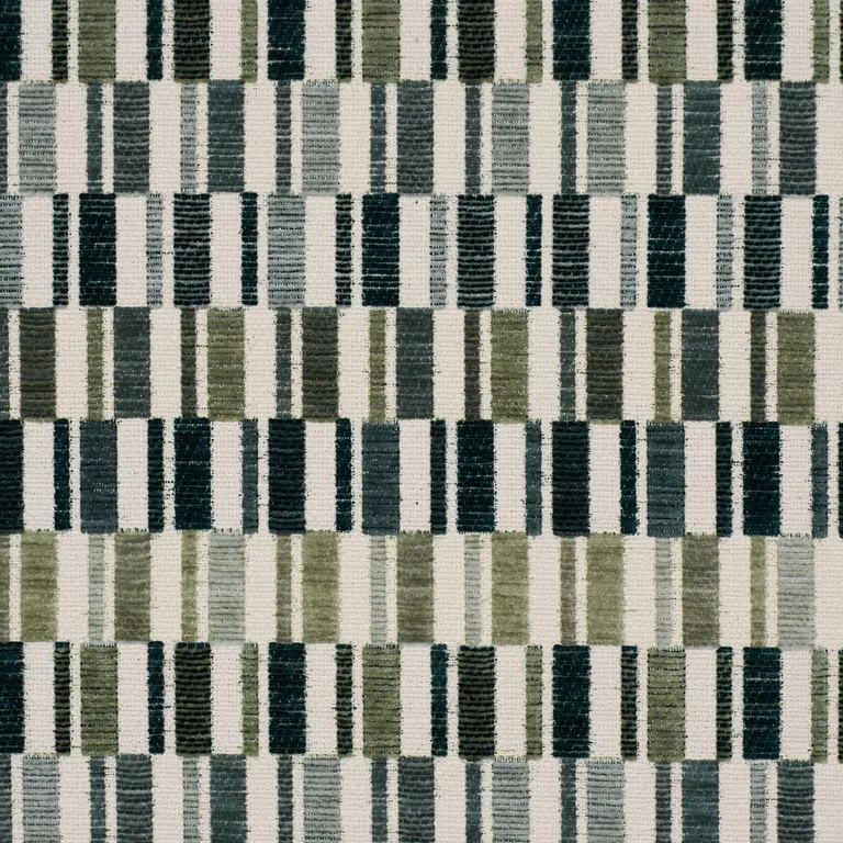 Schumacher 86442 Anders Performance Green fabric swatch