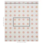 Schumacher 180001 Ando Hand Block Print Rust & Ochre fabric swatch