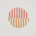 Schumacher 180001 Ando Hand Block Print Rust & Ochre fabric swatch