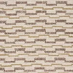 Schumacher 86412 Andreas Performance Brown fabric swatch