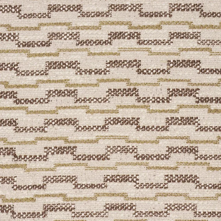 Schumacher 86412 Andreas Performance Brown fabric swatch
