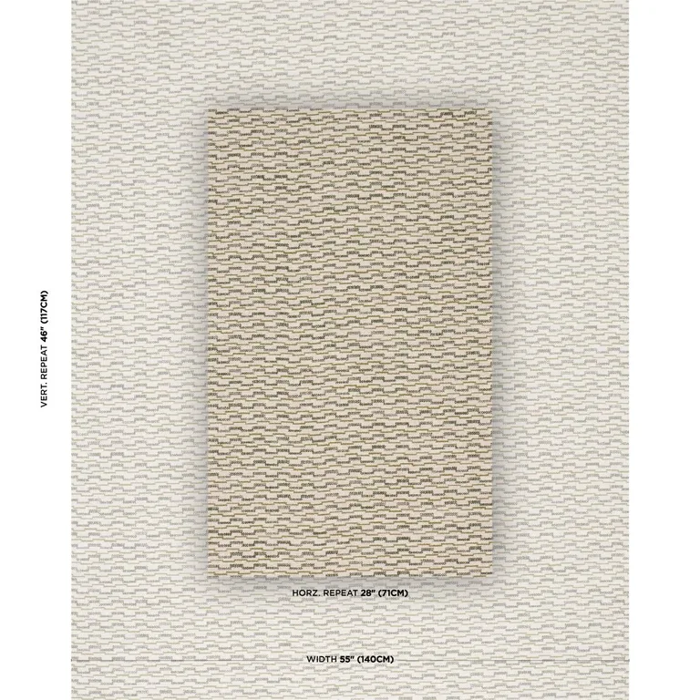 Schumacher 86411 Andreas Performance Green fabric swatch