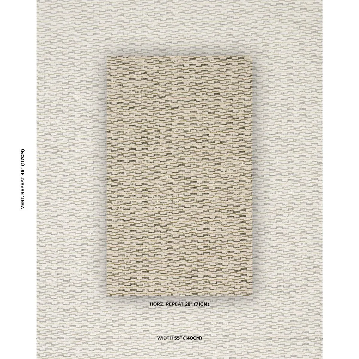 Schumacher 86411 Andreas Performance Green fabric swatch