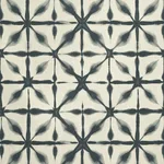 Schumacher 175382 Andromeda Linen Charcoal fabric swatch