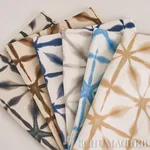 Schumacher 175381 Andromeda Linen Peat fabric swatch