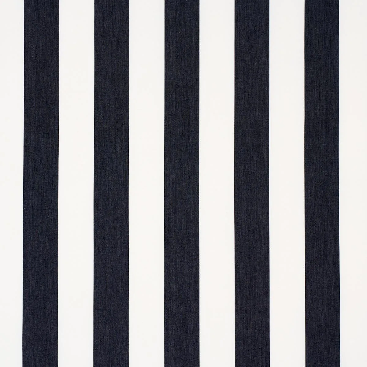 Schumacher 71320 Andy Stripe Black fabric swatch
