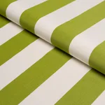 Schumacher 71326 Andy Stripe Green fabric swatch