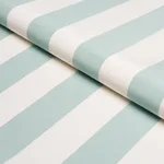 Schumacher 71325 Andy Stripe Mineral fabric swatch