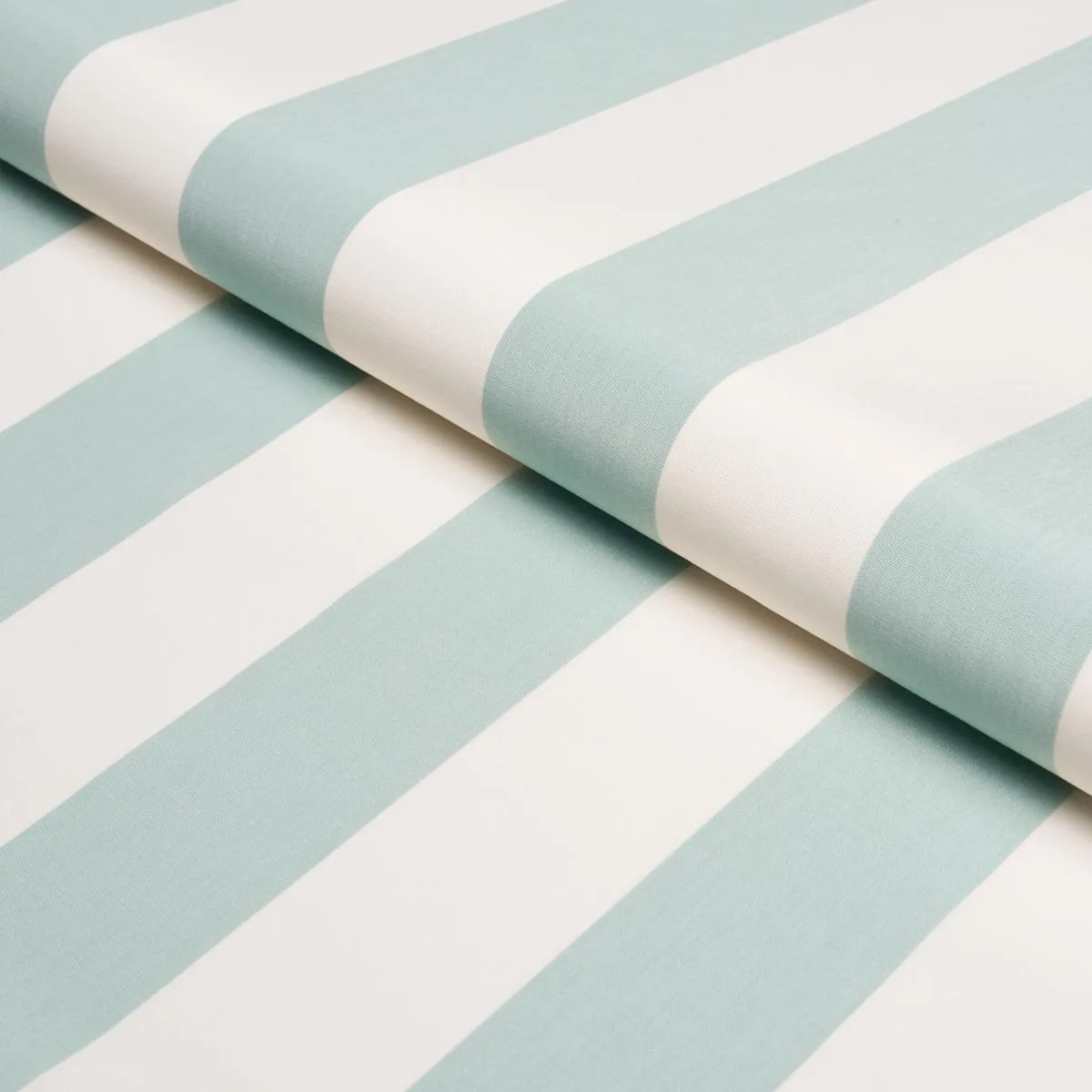 Schumacher 71325 Andy Stripe Mineral fabric swatch
