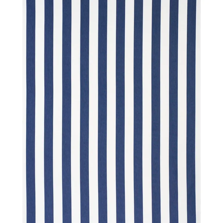Schumacher 71323 Andy Stripe Navy fabric swatch
