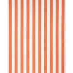 Schumacher 71328 Andy Stripe Orange fabric swatch