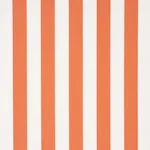 Schumacher 71328 Andy Stripe Orange fabric swatch