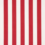 Schumacher 71329 Andy Stripe Red fabric swatch