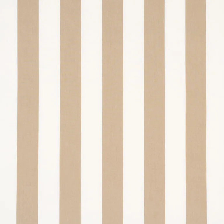 Schumacher 71321 Andy Stripe Sand fabric swatch