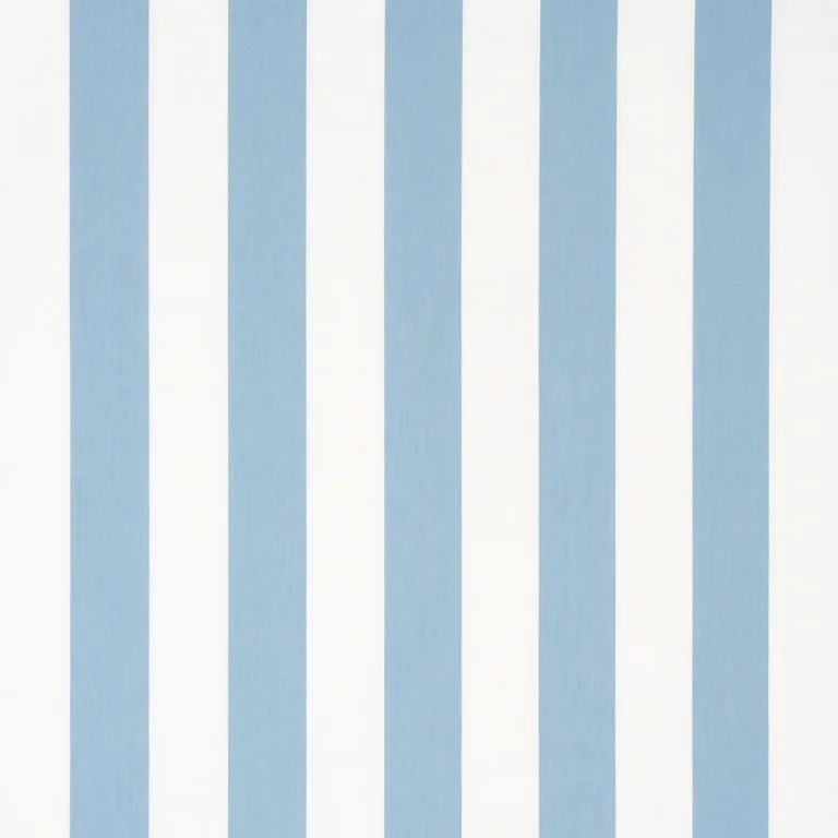 Schumacher 71324 Andy Stripe Sky fabric swatch