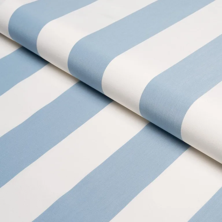 Schumacher 71324 Andy Stripe Sky fabric swatch