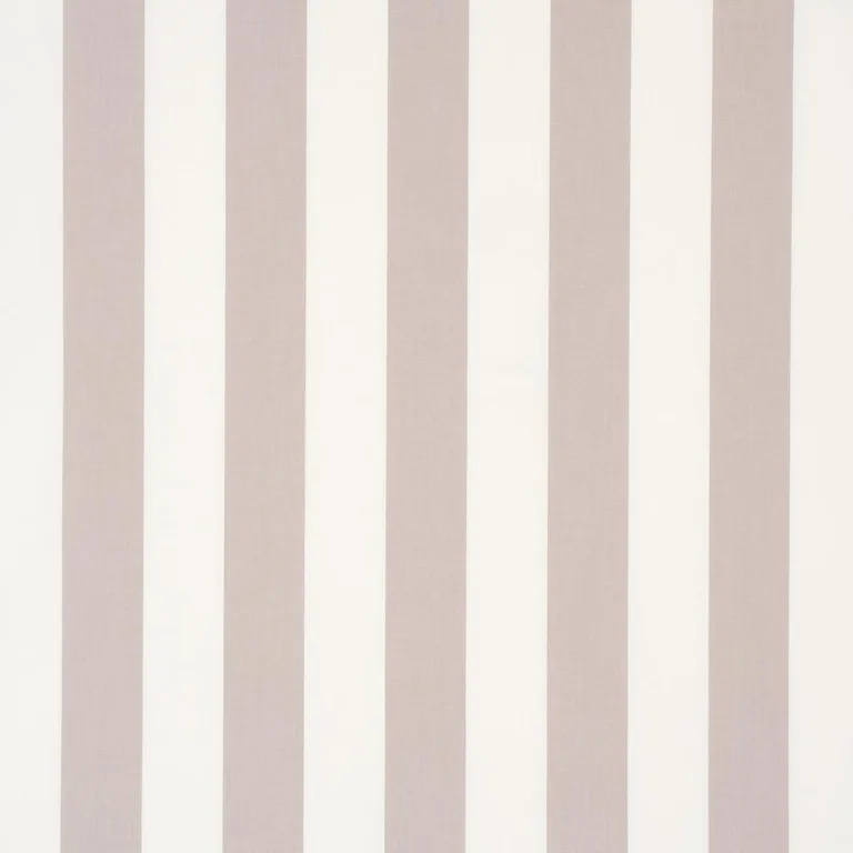 Schumacher 71322 Andy Stripe Taupe fabric swatch