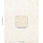 Schumacher 180870 Angelica Floral Champagne & Ivory fabric swatch