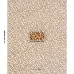 Schumacher 86432 Anibal Performance Chestnut fabric swatch
