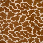 Schumacher 86432 Anibal Performance Chestnut fabric swatch