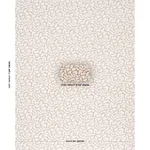 Schumacher 86430 Anibal Performance Ivory fabric swatch