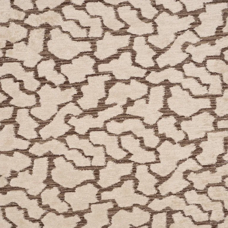 Schumacher 86431 Anibal Performance Stone fabric swatch