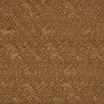 Schumacher 83122 Animali Bronze fabric swatch