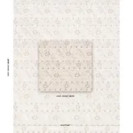 Schumacher 83121 Animali Stone fabric swatch