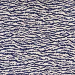 Schumacher 176373 Animaux Navy fabric swatch