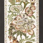 Schumacher 178522 Anjou Stripe Saffron fabric swatch