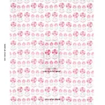 Schumacher 180480 Anjuna Floral Linen Print Mulberry fabric swatch