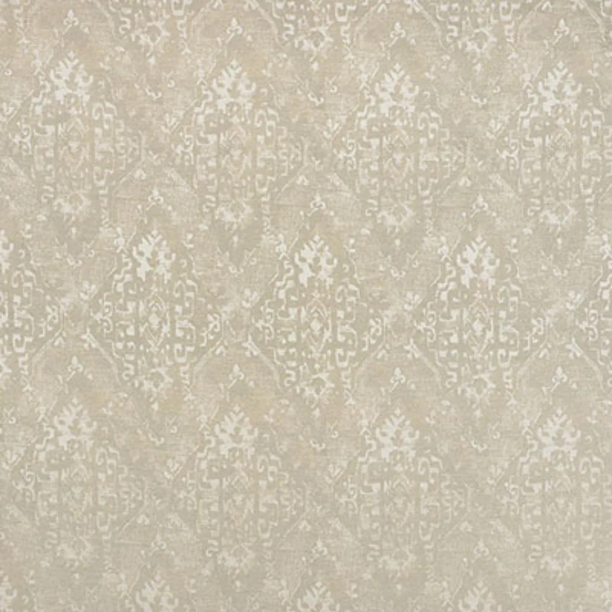 Schumacher 71142 Ankara Stone fabric swatch