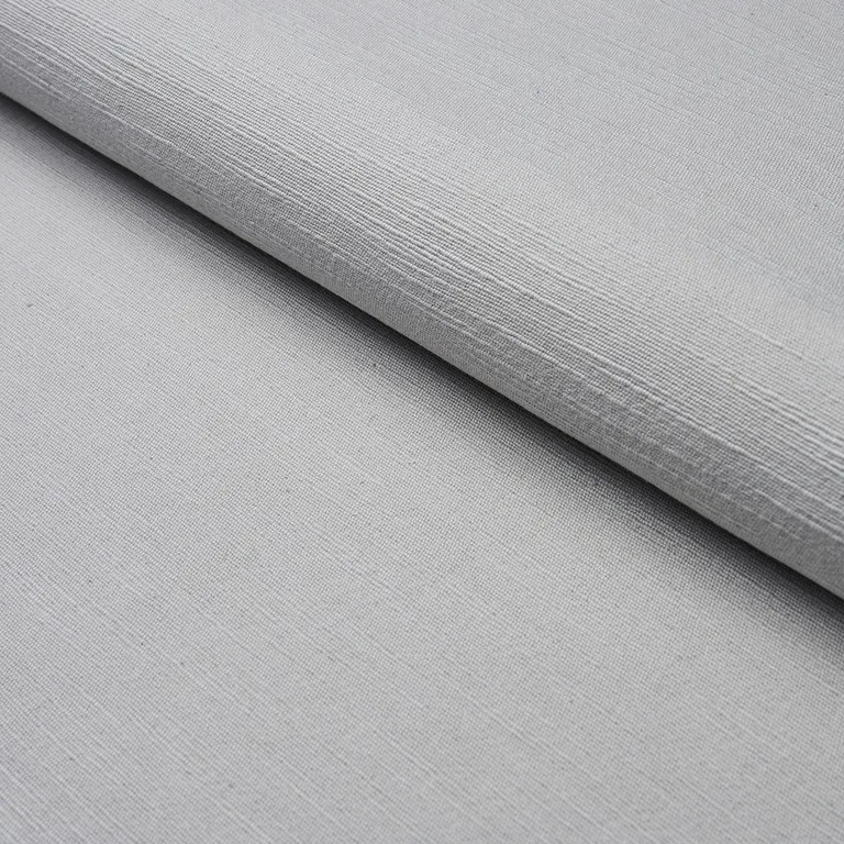 Schumacher 82566 Annabel Cotton Fog fabric swatch