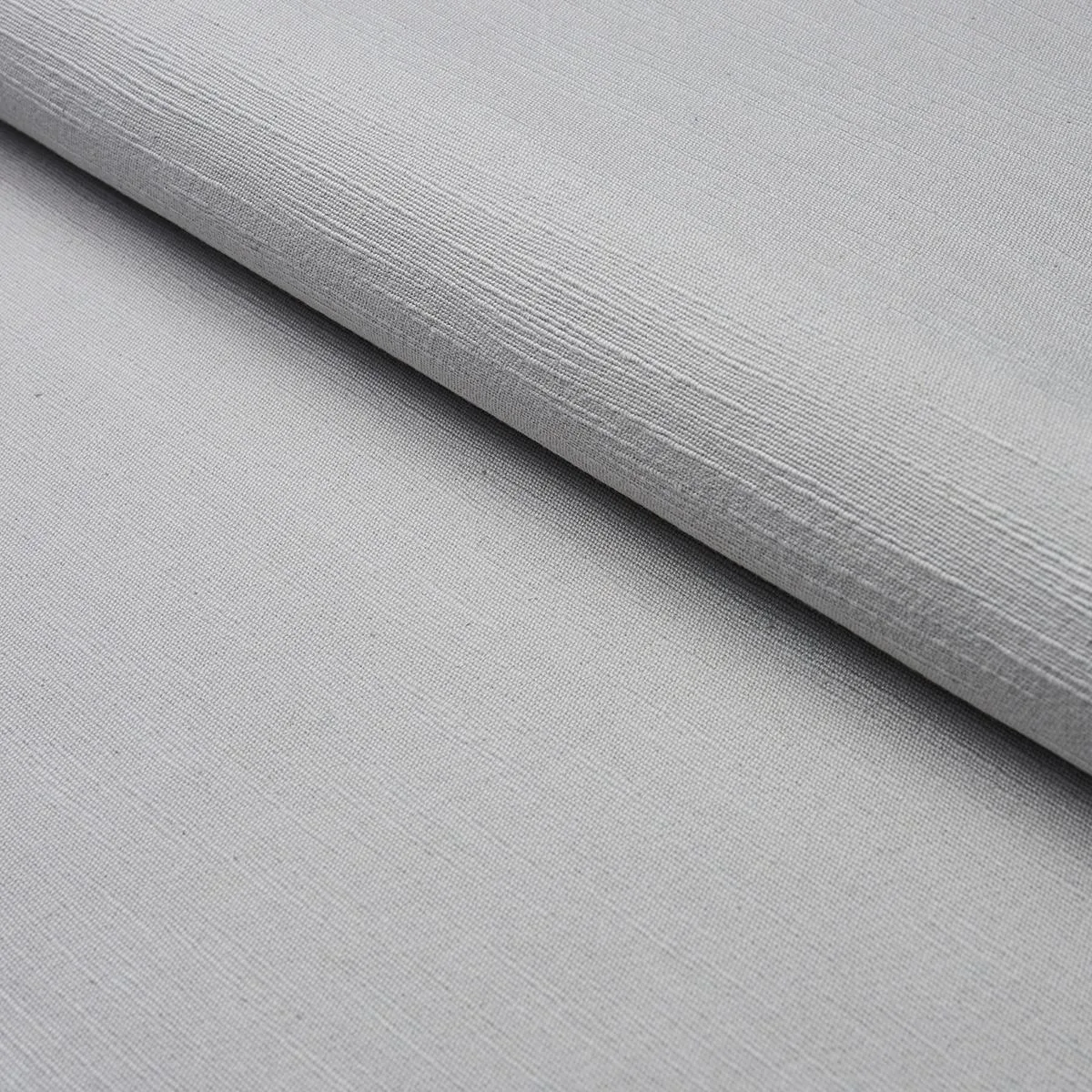 Schumacher 82566 Annabel Cotton Fog fabric swatch