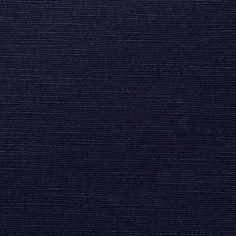 Schumacher 82562 Annabel Cotton Navy fabric swatch