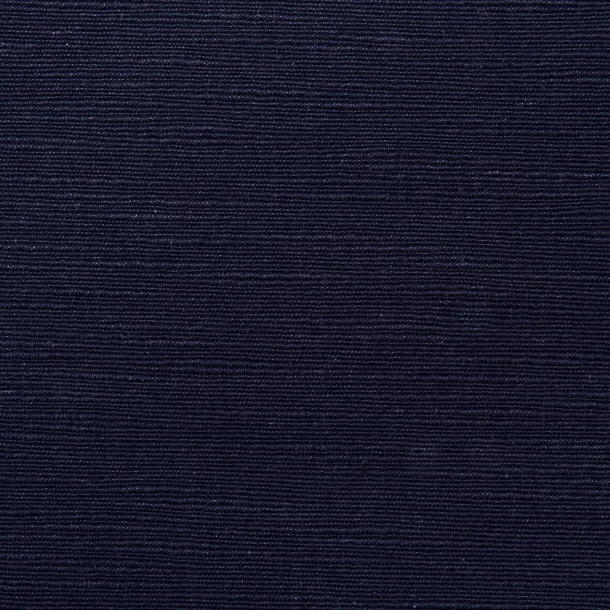 Schumacher 82562 Annabel Cotton Navy fabric swatch