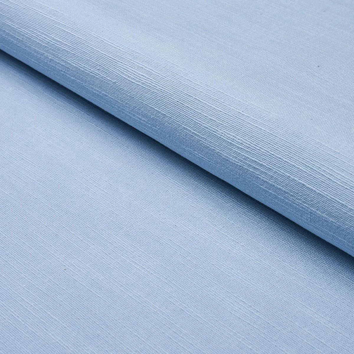 Schumacher 82560 Annabel Cotton Sky fabric swatch