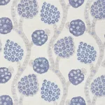 Schumacher 177992 Annabel Warp Print Blue fabric swatch