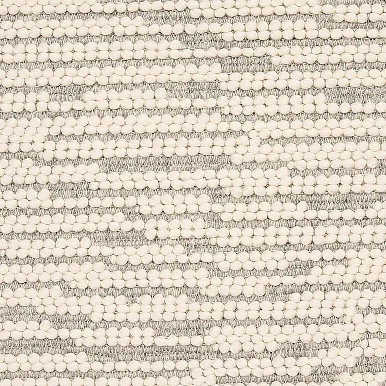 Schumacher 80340 Anni Textured Wool Grey fabric swatch
