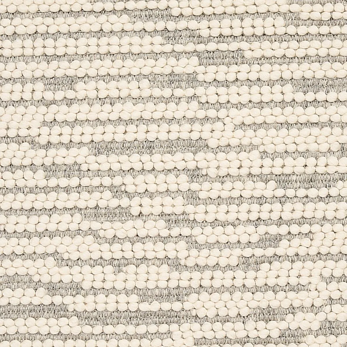 Schumacher 80340 Anni Textured Wool Grey fabric swatch