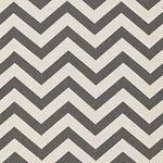Schumacher 65922 Antibes Chevron Oxford Grey fabric swatch