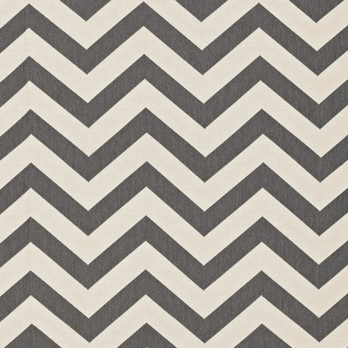 Schumacher 65922 Antibes Chevron Oxford Grey fabric swatch