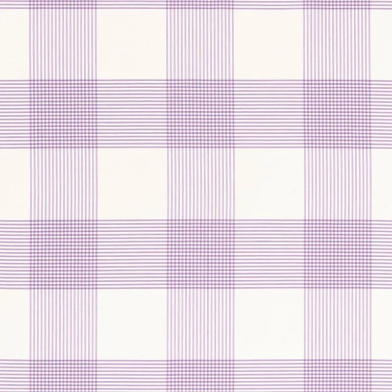 Schumacher 68030 Antigua Plaid Lavender fabric swatch