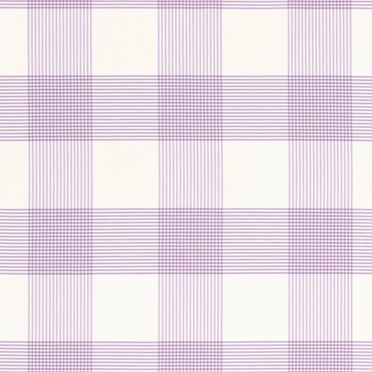 Schumacher 68030 Antigua Plaid Lavender fabric swatch